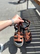 Босоножки женские ShoesBand Коричневые натуральная кожа 37 (24 см) (S39151) - изображение 10