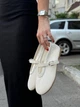 Женские балетки ShoesBand Молочного цвета из текстильной сетки с кожей с перфорацией 39 (25,5 см) (S98081-1) - изображение 10