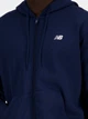 Толстовка на флисе, на молнии мужская New Balance Sport Essentials Full Zip MJ41502NNY 2XL Синяя (197375352770) - изображение 4