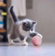 Интерактивная игрушка для кошек Умный мяч CatToy Pink - изображение 4