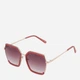 Солнцезащитные очки женские Guess 166185529 Бордовые (1159811640) - изображение 3