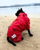 Одяг для собак дощовик “HUNTER D RED”. SKU 004383. Розмір XL. Your Stylish Hunter. Комбінезон дощовик для собак середніх та великих порід, від спаніелю та корги до вівчарки та алабаю. - зображення 5