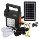 Портативна сонячна станція ліхтар Power Bank Solar Light AT-158 світильник із сонячною батареєю - зображення 1