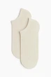 Набор мужских коротких носков H&M 7 пар 43-45 beige разноцветный 3003 - изображение 2
