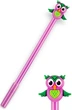 Набір масляних ручок Centrum Fancy Owl 0.7 мм Синіх 4 шт (2000998482718) - зображення 3