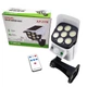 Уличный фонарь в виде камеры Solar Light 2178/7728 на солнечной батарее камера муляж с пультом датчик движения - изображение 4