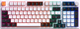 Клавиатура механическая проводная GamePro MK170W Hot-Swap Red Swich 95% RGB White - изображение 1