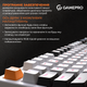 Клавиатура механическая проводная GamePro MK170W Hot-Swap Red Swich 95% RGB White - изображение 19
