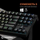 Клавиатура механическая проводная GamePro MK180B Hot-Swap Red Swich TKL RGB Black - изображение 16