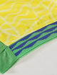 Футбольна форма дитяча Lion SPORT VINI JN. (Вінісіус Жуніор) 7 Збірна Бразилії, сезон 24/25, 24 розмір, ріст 130-140 см, жовта з синім - зображення 5
