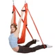 Гамак для йоги з ручками SP-Planeta Antigravity Yoga Top (нейлон, р-р 220х150см, Оранжевий) - зображення 2