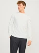 Джемпер мужской Jack & Jones 12137190 2XL Белый (5715602107266) - изображение 1