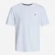 Футболка хлопковая длинная мужская Jack & Jones 12245087 S Белая (5715427285064) - изображение 6