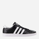 Sneakersy męskie skórzane adidas Baseline AW4617 40.5 Czarny/Biały (4056565971855) - obraz 1