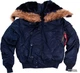 Куртка Alpha Industries N-2B Parka 4XL Replica Blue - изображение 4