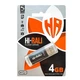 Флеш-накопитель USB 4GB Hi-Rali Rocket Series Black (HI-4GBVCBK) - изображение 2