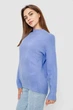 Светр жіночий вовняний колір блакитний розмір L-XL 244R0390 - изображение 3