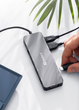 Док-станція Sandberg 13-in-1 USB-C Grey (5705730136450) - зображення 4