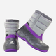 Śniegowce dziecięce dla dziewczynki ocieplane adidas Winterfun Girl G62875 28 Szare (4051941725503) - obraz 3