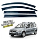 Дефлекторы окон (ветровики) для Renault Logan I 2004-2012 MCV накладные (DEFL) Q2 - изображение 1