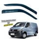 Дефлекторы окон (ветровики) для Volkswagen T5 2003-2010 накладные на скотче (DEFL) Q2 - изображение 1