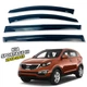 Дефлекторы окон (ветровики) для Kia Sportage III 2010-2015 накладные (DEFL) Q2 - изображение 1