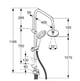 Душова система без змішувача KLUDI Dual Shower A-QA 660910500 - зображення 2