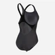 Купальник слитный женский Arena Team Swimsuit Swim Pro Solid 004760-530 42 Темно-серый/Оранжевый (3468336837429) - изображение 4