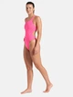 Купальник слитный женский Arena Team Swimsuit Swim Tech Solid 004763-908 44 Рожевый (3468337379492) - изображение 5
