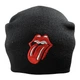 Шапка з вишивкою The Rolling Stones чорна - изображение 1