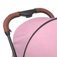 Дитяча прогулянкова коляска-книжка ME 1024 X4 Pink Lines Рожева - зображення 9