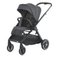 Дитяча всесезонна коляска-книжка 2в1 ME 1126 GENESIS Asphalt Gray Сіра - зображення 3