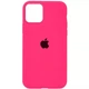 Чехол Fiji Silicone Case для Apple iPhone 12 бампер накладка Full Soft Hot Pink - изображение 1