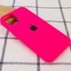 Чохол Fiji Silicone Case для Apple iPhone 15 Pro Max бампер накладка Soft Touch з мікрофіброю Hot Pink - зображення 3