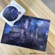 Дерев'яний пазл-лабіринт Woods Story Гаррі Поттер Замок Гоґвортс (Night) XL - зображення 4