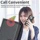 Чохол книжка для Xiaomi Redmi 10c магніт хлястик прошита Binfen plus black - зображення 6