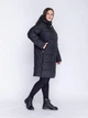 Зимняя женская куртка большого размера UF-fashion ЛР-173-1 58 черный - изображение 2