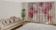 3D - Фото Тюль PHOTODECOR "3D червоні квіти та стрази" 1 кв.м - зображення 2