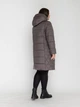 Зимний женский пуховик большого размера UF-fashion ЛР-173-1 60 мокко - изображение 4