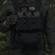 Сумка-напашник PRO 1-го Ukrarmor класса защиты. Размер L (16х28 см). Материал Cordura 500D. Черный - изображение 3