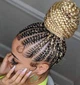 Канекалон Easy Braid однотонний блонд Довжина 65 см Вага 90 грам Низькотемпературний матеріал 100-150°С 613#-2EZ - зображення 7