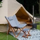 Кресло раскладное Bo-Camp Bloomsbury L Grey (1200370) - изображение 8