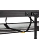 Стіл Bo-Camp Melrose Oval 120x80 cm Black/Wood look (1404220) - зображення 7