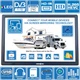 Телевізор портативний 16" Unispectra 160T2MF-AB / HD / 60 Гц / LED / Smart Ready TV / T2 Б/В - зображення 2