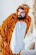 Піжама кігурумі My Kigu чоловіча Тигр Коричневий розмір XL 175-185 см (21028411) - зображення 2