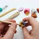 Набір полімерної глини Mont Marte Metallic, 10 кольорів × 10 г, для запікання - зображення 7