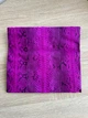 Женский клатч из натуральной кожи питона яркая фуксия Ekzotic leather (snc02_2) - изображение 3