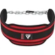 Пояс для обтяжень з ланцюгом RDX PRO DIPPING BELT 2 LAYER неопреновий Red - изображение 1