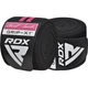 Бинти на коліна RDX GYM KNEE WRAP R11 BLACK/PINK - изображение 3