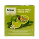 Зеленый чай Curtis в новом дизайне Tea Moments Mojito Breeze с лаймом и лимоном 20 пирамидок - изображение 2